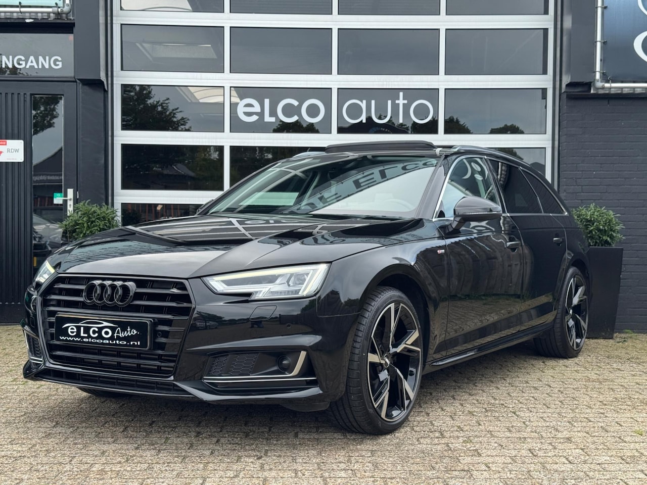 Audi A4 Avant - 2.0 TFSI Sport S line black edition /Pano / Camera/ ACC - AutoWereld.nl