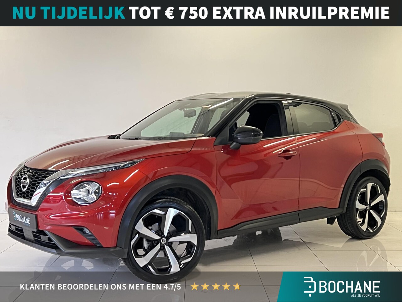 Nissan Juke - 1.0 DIG-T N-Design | Apple CarPlay / Android Auto navigatie | Achteruitrijcamera | Stoelve - AutoWereld.nl