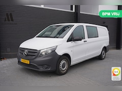 Mercedes-Benz Vito - 114 CDI Extra Lang Dubbel Cabine EURO 6 - Airco - Cruise - Trekhaak - 5 zits - €18.950,