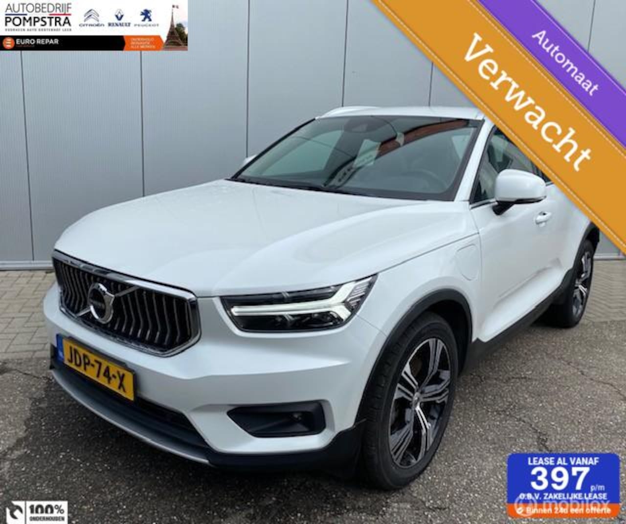 Volvo XC40 - 1.5 T5 Recharge Inscription PLUG IN HYBRID 262 PK - AutoWereld.nl