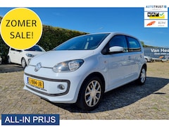 Volkswagen Up! - 1.0 high up 75PK ✅75PK ✅5-DEURS ✅MOOIE AUTO