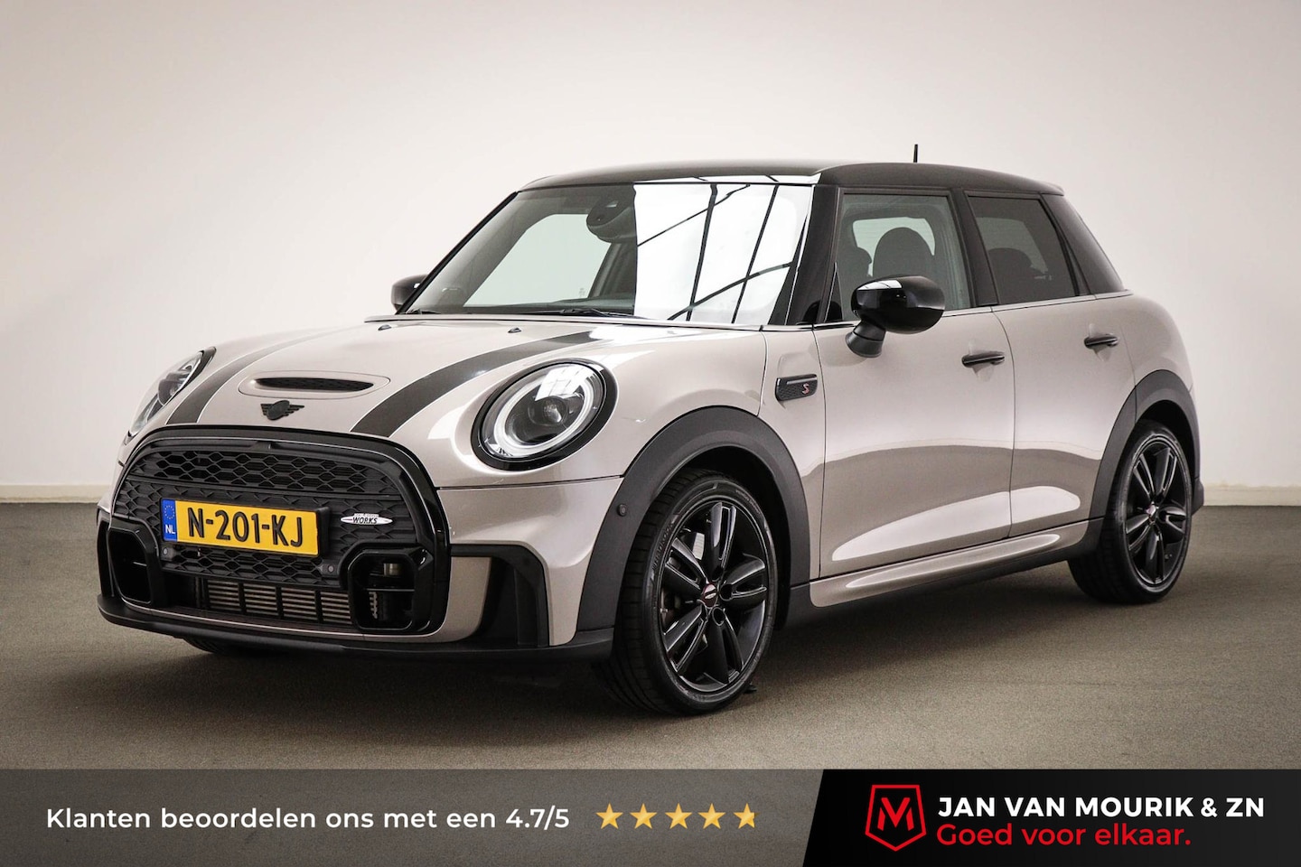 MINI Cooper S - Mini 2.0 John Cooper Works | JCW - PAKKET | COMFORT / CONNECTED NAVIGATIE / DRIVING ASSIST - AutoWereld.nl