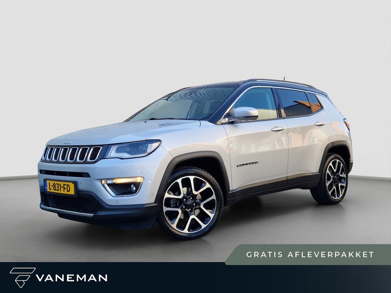 Jeep Compass - 1.3T Limited Automaat | Trekhaak | BSD | DAB | Camera | Navi | Clima | - AutoWereld.nl