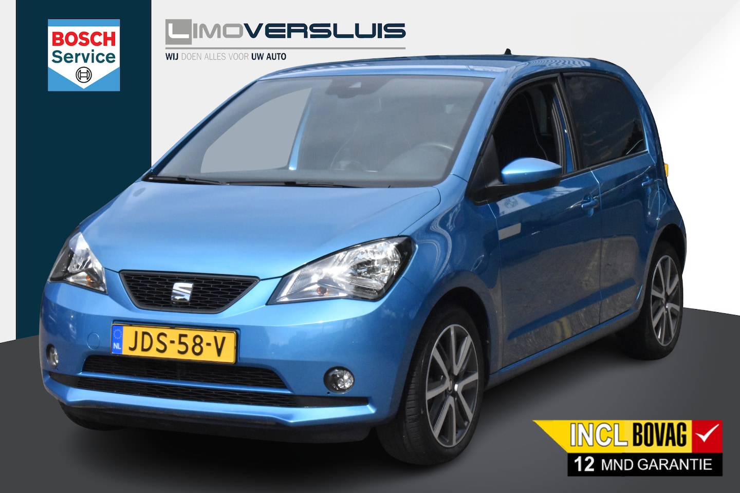 SEAT Mii Electric - electric Plus 83PK Stoelverwarming | Cruise | Climate | Verwarmde voorruit | 12 mnd BOVAG - AutoWereld.nl
