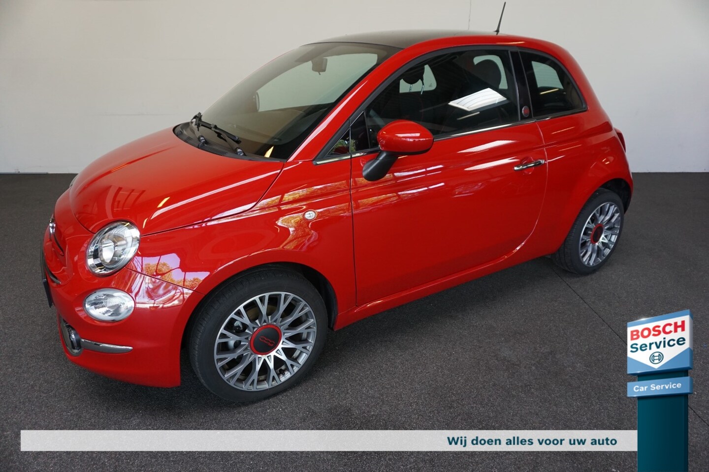 Fiat 500 - 1.0 70pk Hybrid eco Red 1e Eigenaar - AutoWereld.nl