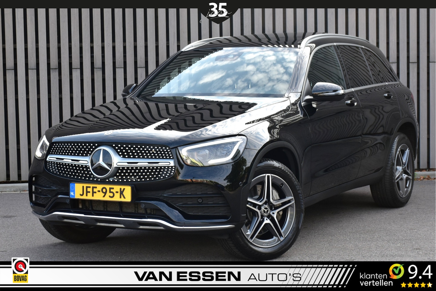 Mercedes-Benz GLC-klasse - 300e 4MATIC Business Solution AMG Leder/Alcantara Pano Camera Memory ACC Nieuwstaat! - AutoWereld.nl