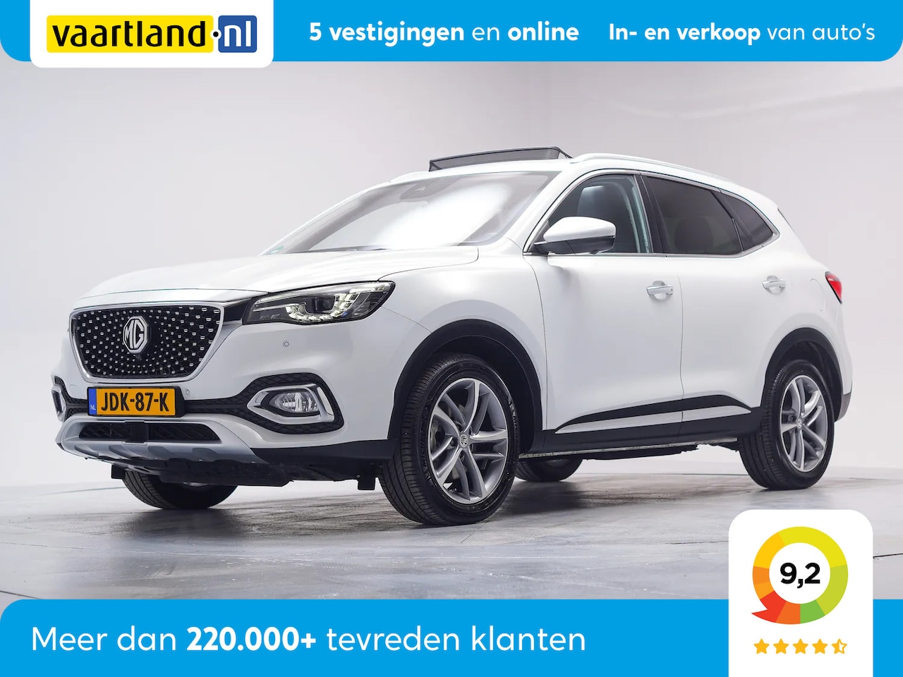 MG EHS - 1.5 PHEV Luxury [ Panorama Leder 360°cam Navi ] - AutoWereld.nl