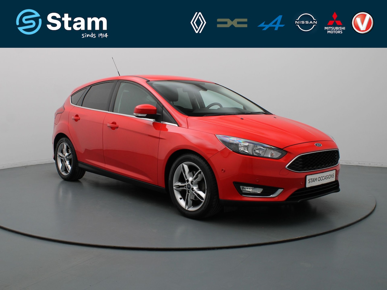 Ford Focus - 125pk Titanium Edition Cruise | Climate | Navi | Parkeersens. v+a | Voorruitverw. | Trekha - AutoWereld.nl