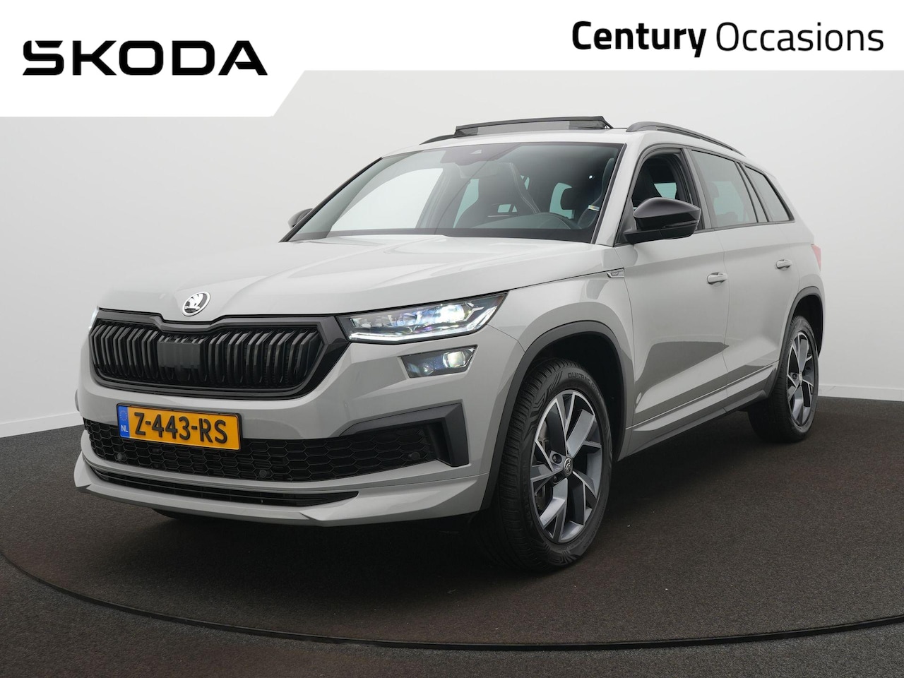 Skoda Kodiaq - 1.5 TSI Sportline Business 7p. / Panodak / Elek. Trekhaak / Elek. Stoel - AutoWereld.nl