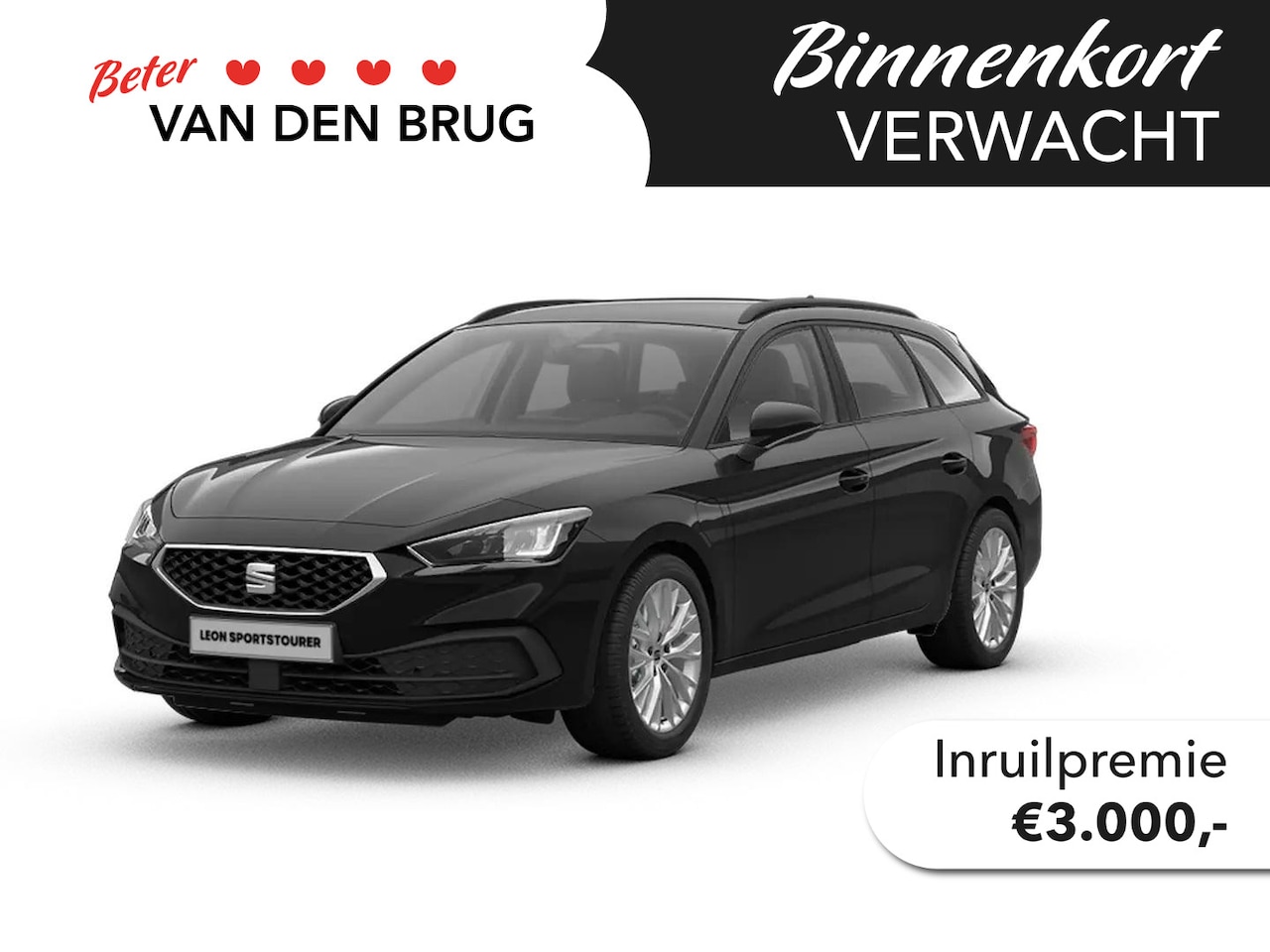SEAT Leon Sportstourer - Style 1.5 TSI eHybrid 150kW / 204pk Stationwagen 6 | 130km actieradius | Zwenkbare trekhaa - AutoWereld.nl