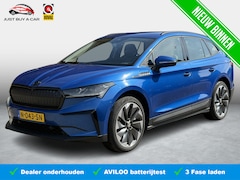 Skoda Enyaq iV - 60 Black Package SoH 96, 3% / 3 fase / Warmtepomp / 21 Inch / Dealeronderhouden /