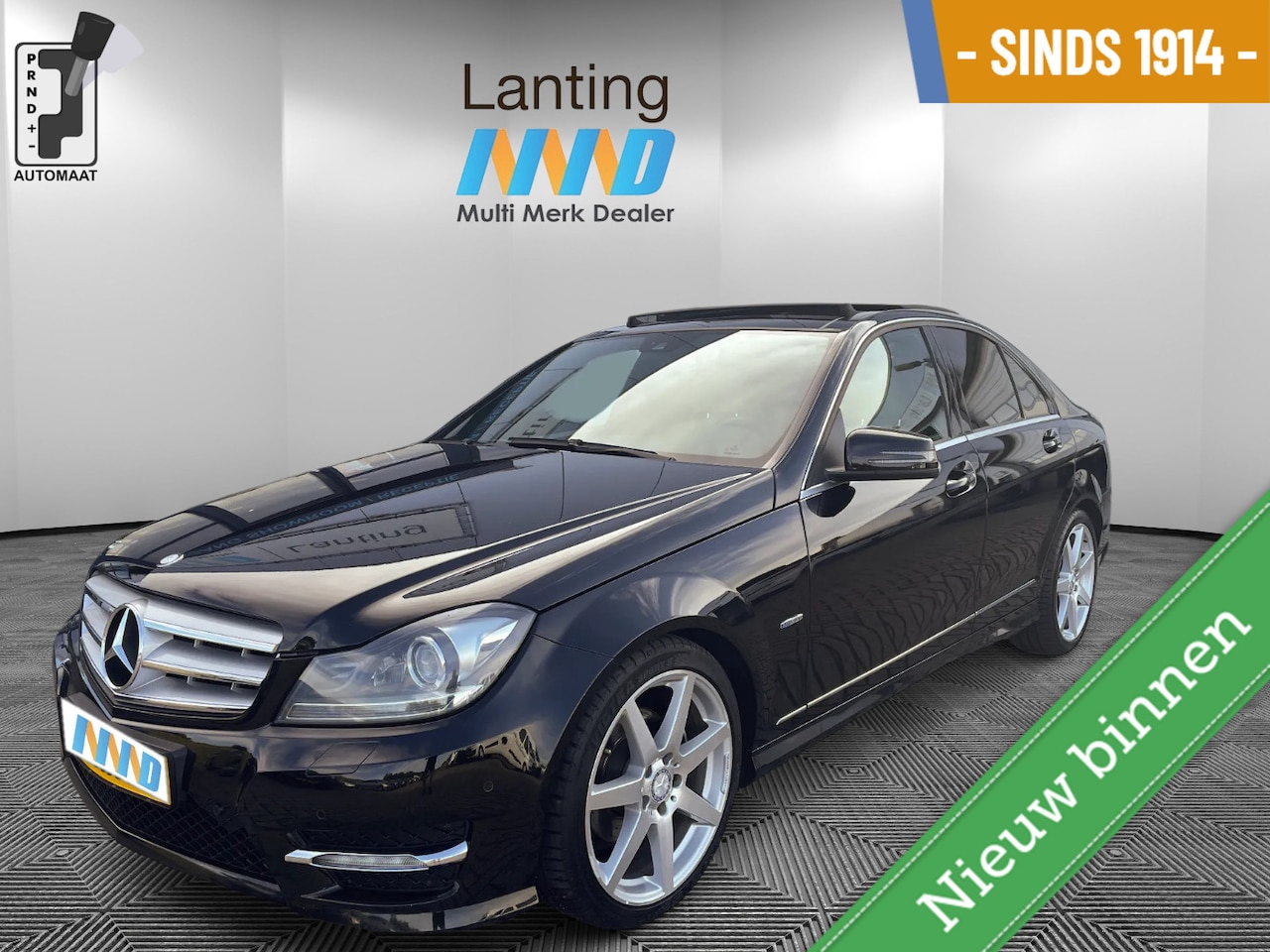 Mercedes-Benz C-klasse - 180 Business Class Avantgarde dubbel pano - AutoWereld.nl