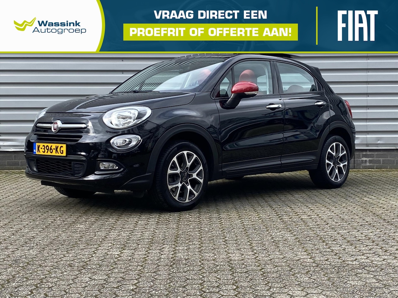 Fiat 500 X - 1.6 110pk Holiday | Navigatie | Schuif/kantel dak | 17'' Lichtmetalen velgen | Parkeersens - AutoWereld.nl