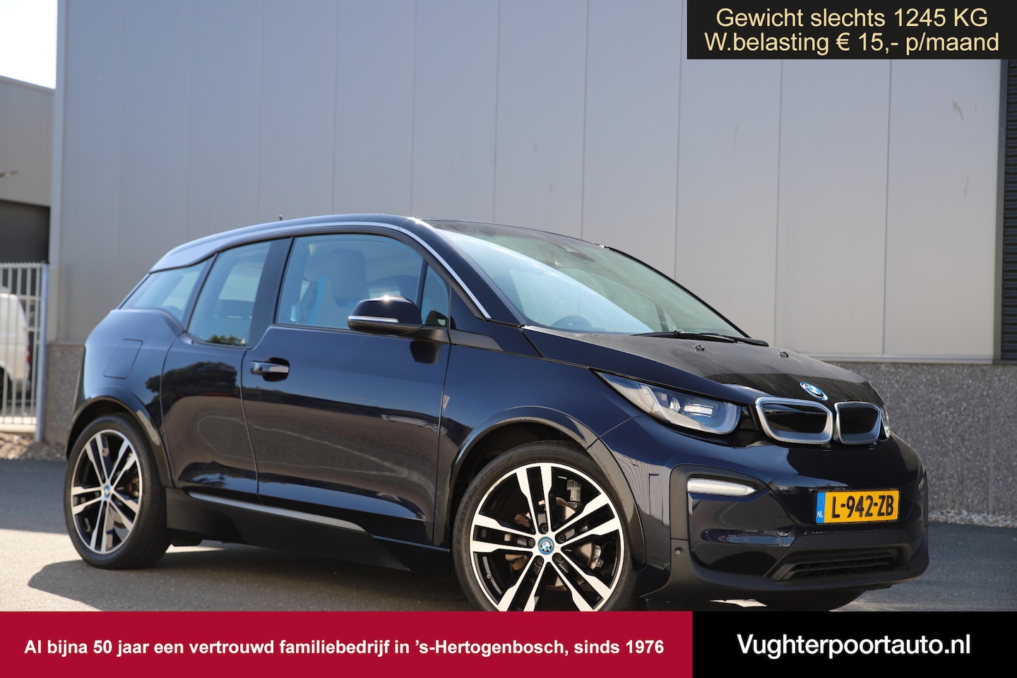 BMW i3 - 120Ah 42 kWh/Sportpakket/Adaptive/Carplay/W-pomp/3-fase/Camera/20" - AutoWereld.nl