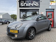 Alfa Romeo MiTo - 0.9 TwinAir Racer -MATGRIJS-CLIMA-CRUISE-BOSE-OPEN DAK-1STE EIGENAAR-DEALER ONDERHOUDEN-DA