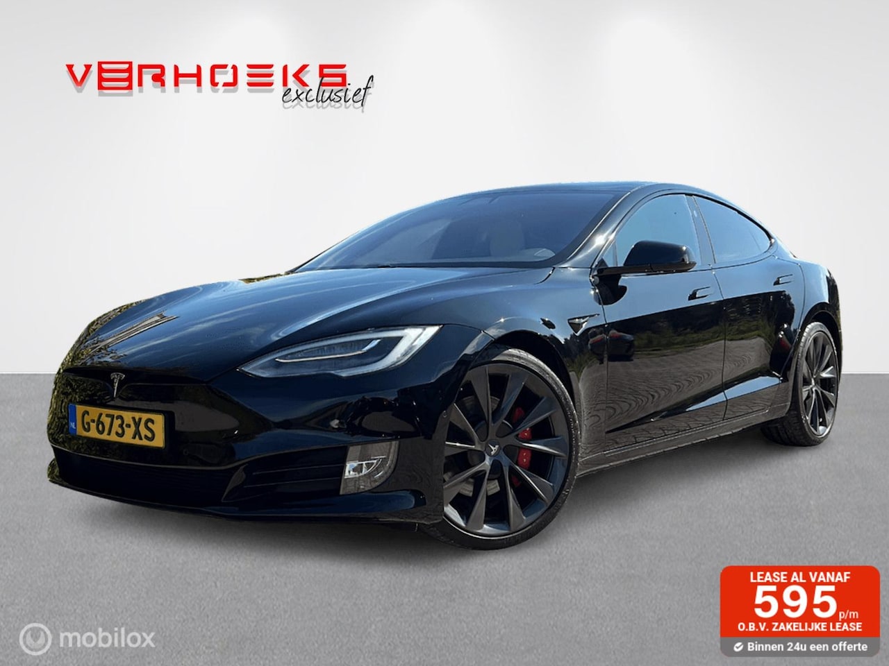 Tesla Model S - Performance Ludicrous Black Edition - AutoWereld.nl