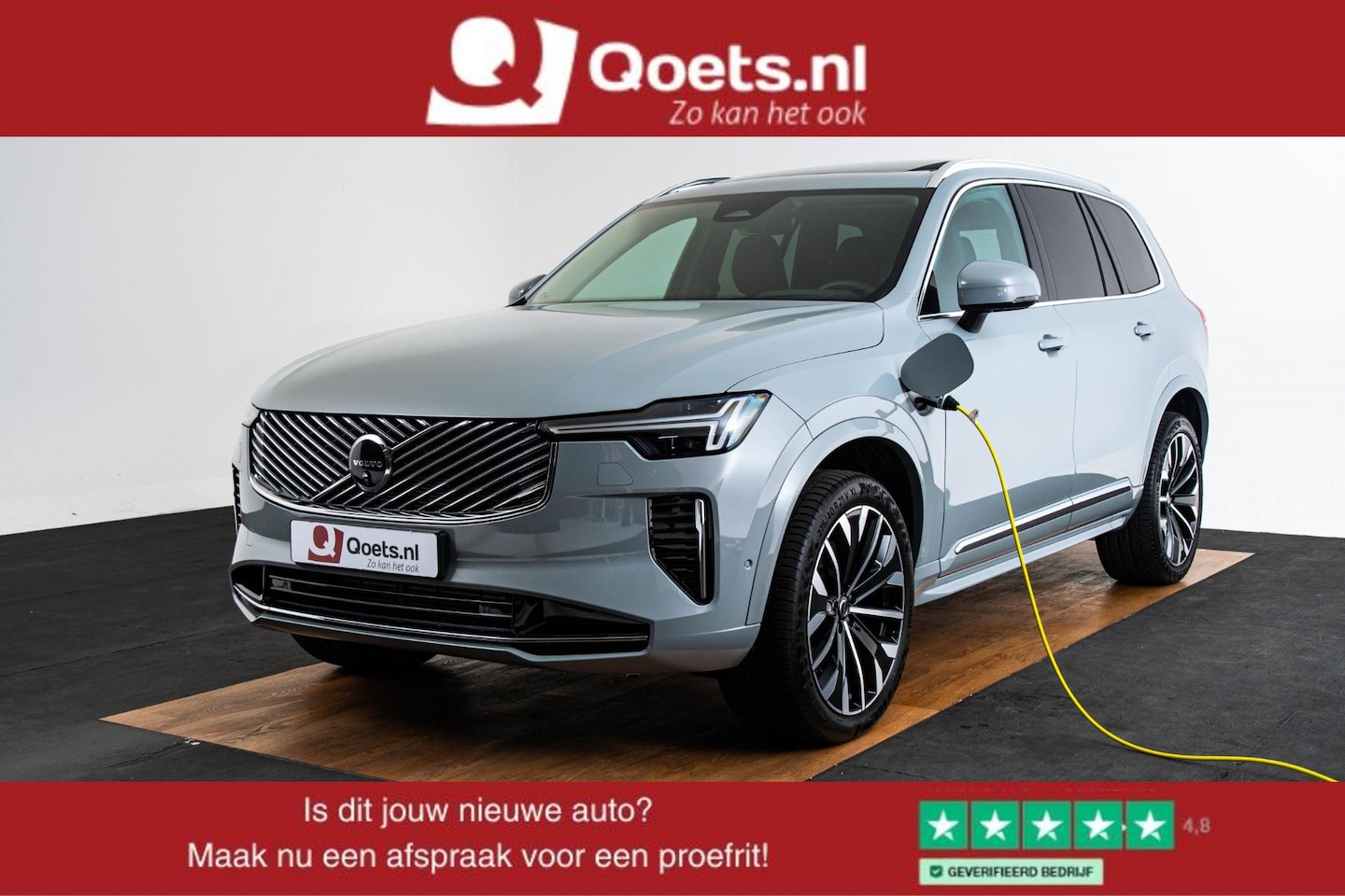 Volvo XC90 - 2.0 T8 Plug-in hybrid AWD Ultra Bright Panoramadak - Head up - Harman Kardon - Getinte Rui - AutoWereld.nl