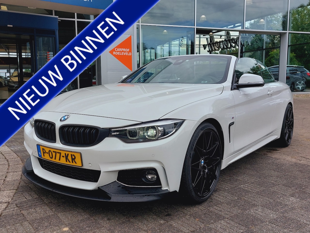 BMW 4-serie Cabrio - 420i 184pk Automaat High Executive M-Sport | Navi | Harman-Kardon Sound | Clima | Cruise | - AutoWereld.nl