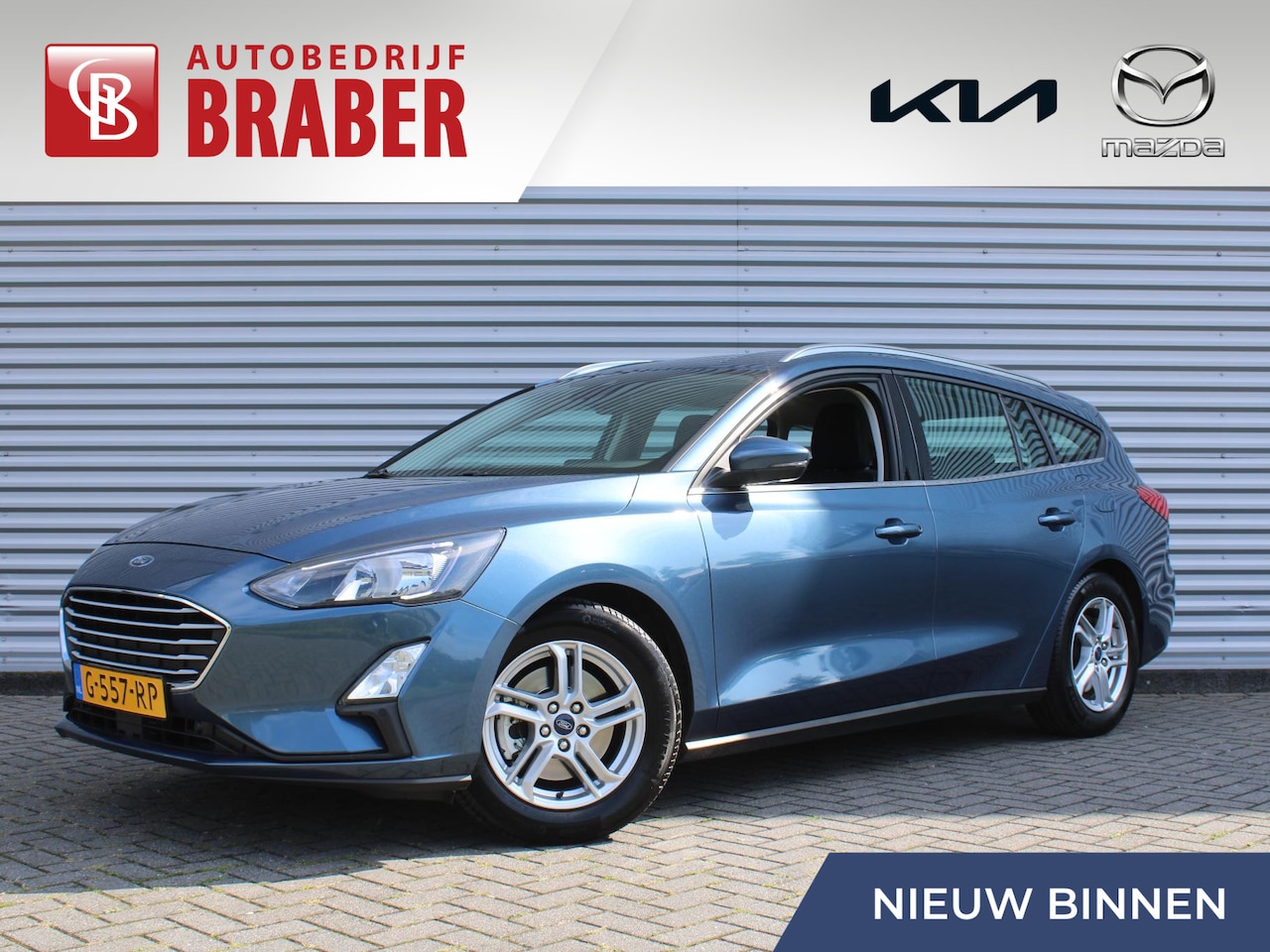 Ford Focus Wagon - 1.0 EcoBoost Trend Edition Business | Trekhaak | Stuur-/stoel-/voorruitverwarming | Carpla - AutoWereld.nl