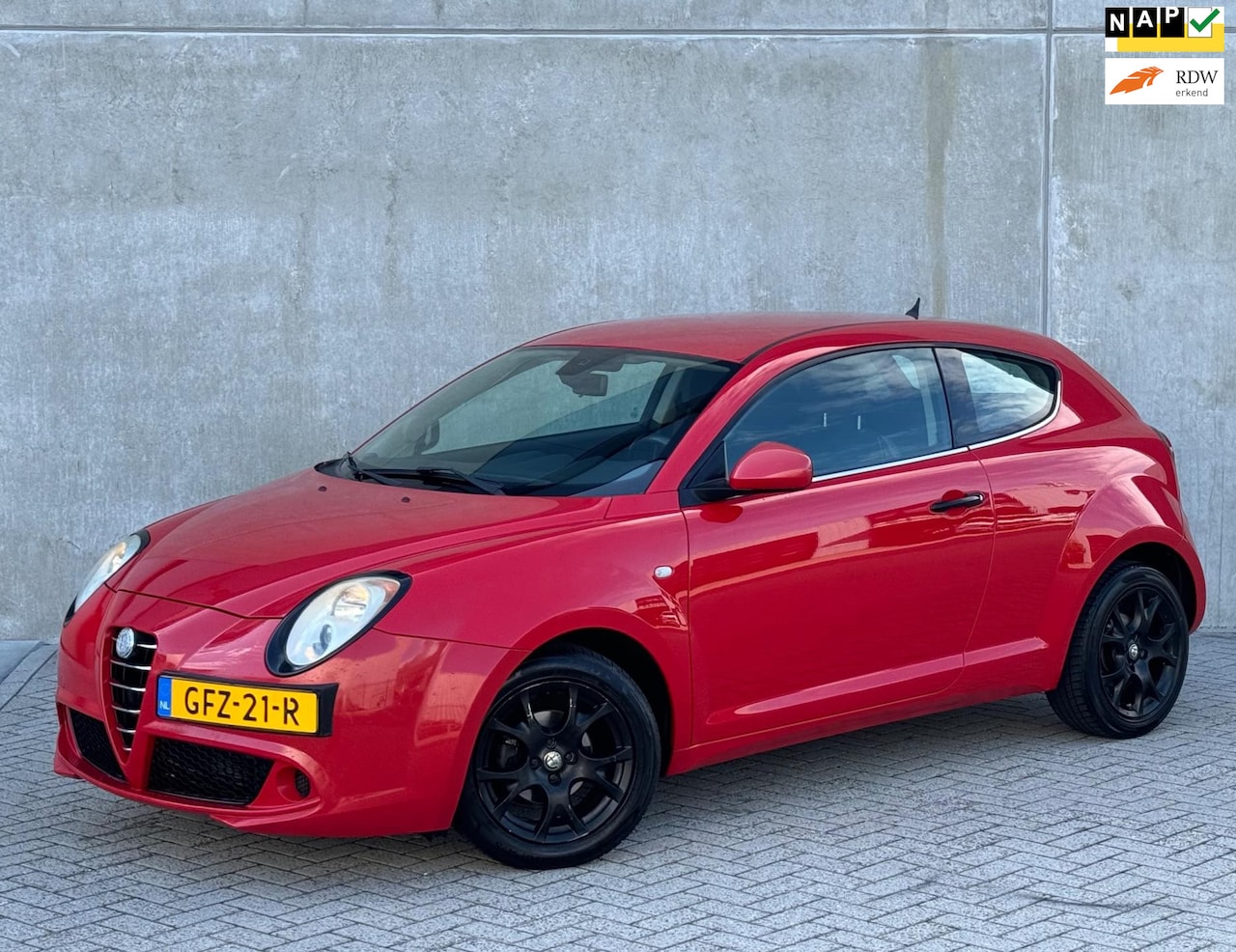 Alfa Romeo MiTo - 1.4 95pk 2010 Rood CARPLAY|AIRCO|APK 7-26 - AutoWereld.nl
