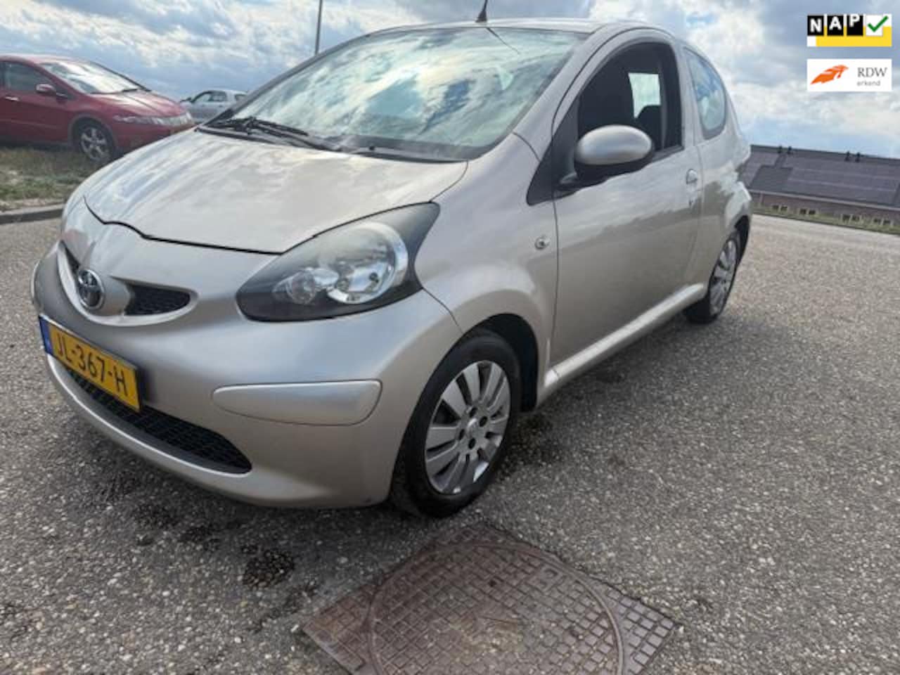 Toyota Aygo - 1.0-12V + Airco HalfLeder Onderhouden Velg Toerenteller - AutoWereld.nl