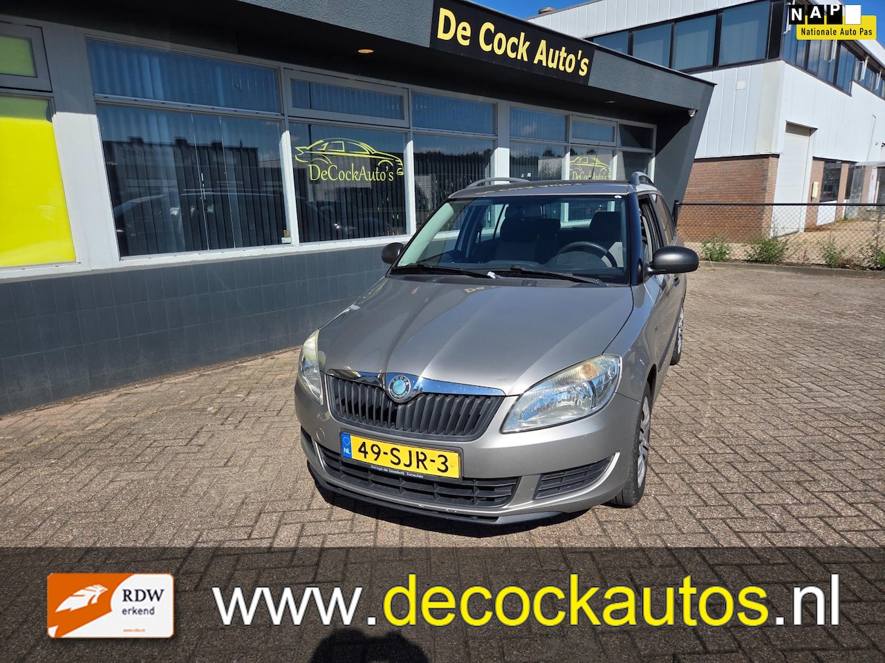 Skoda Fabia Combi - 1.2-12V Comfort/AIRCO/TREKHAAK - AutoWereld.nl
