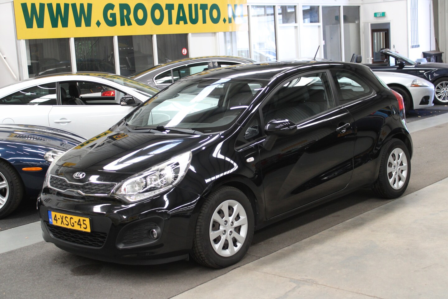 Kia Rio - 1.2 CVVT BusinessLine Airco, Cruise Control, Stuurbekrachtiging - AutoWereld.nl