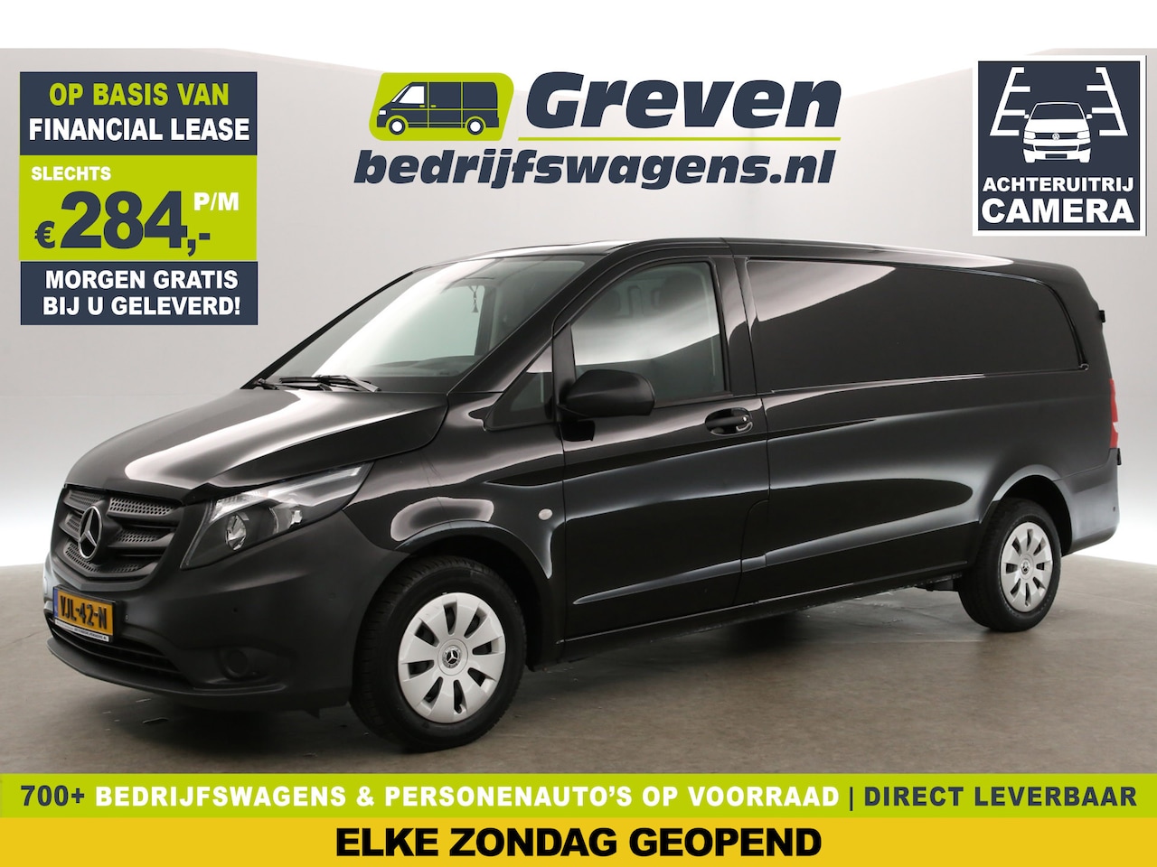 Mercedes-Benz Vito - CDI Extra Lang | Airco | Camera | Carplay | Cruisecontrol | Navigatie | Parkeersensoren - AutoWereld.nl