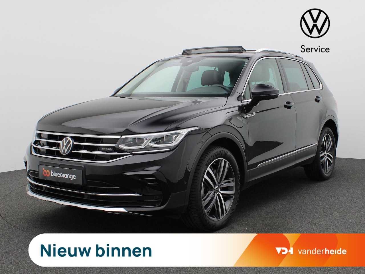 Volkswagen Tiguan - 1.4 TSI eHybrid Elegance 245PK DSG Pano-Schuifdak, Volleder, Memorystoel, 360gr. Camera, S - AutoWereld.nl