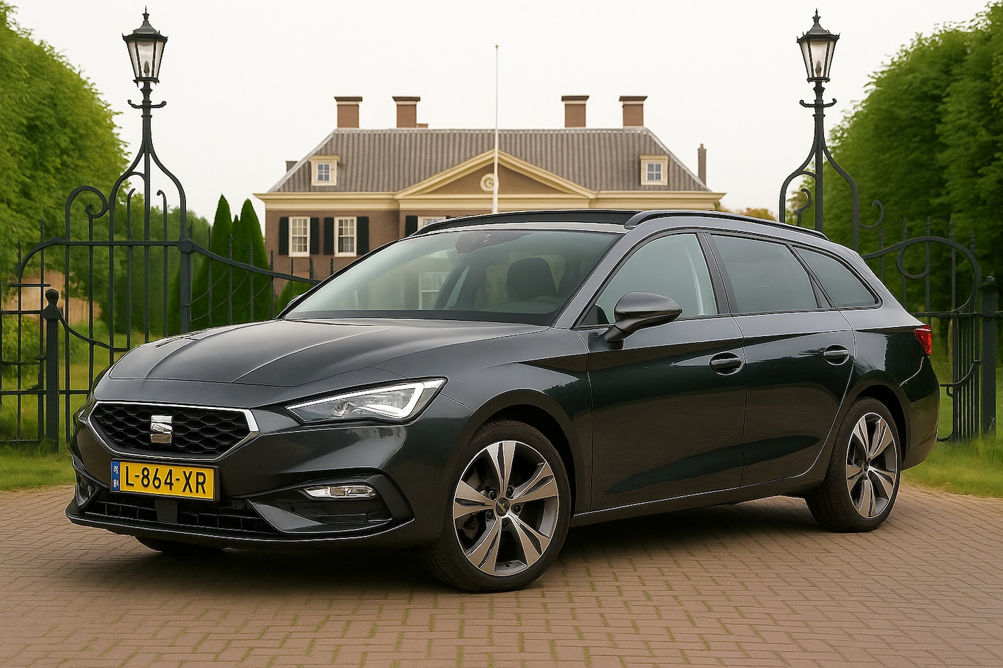 SEAT Leon Sportstourer - 2.0 TDI FR | NL-AUTO! | DEALER OH! | 1 EIGENAAR! | ADAPTIVE CRUISE | DODE HOEK SENS | CAME - AutoWereld.nl