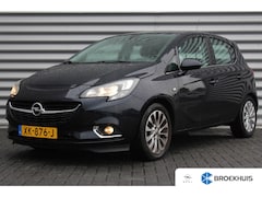 Opel Corsa - 1.0 TURBO 90PK 5-DRS ONLINE EDITION 2.0 NAVI / LEDER / CLIMA / LED / PDC / 16" LMV / BLUET