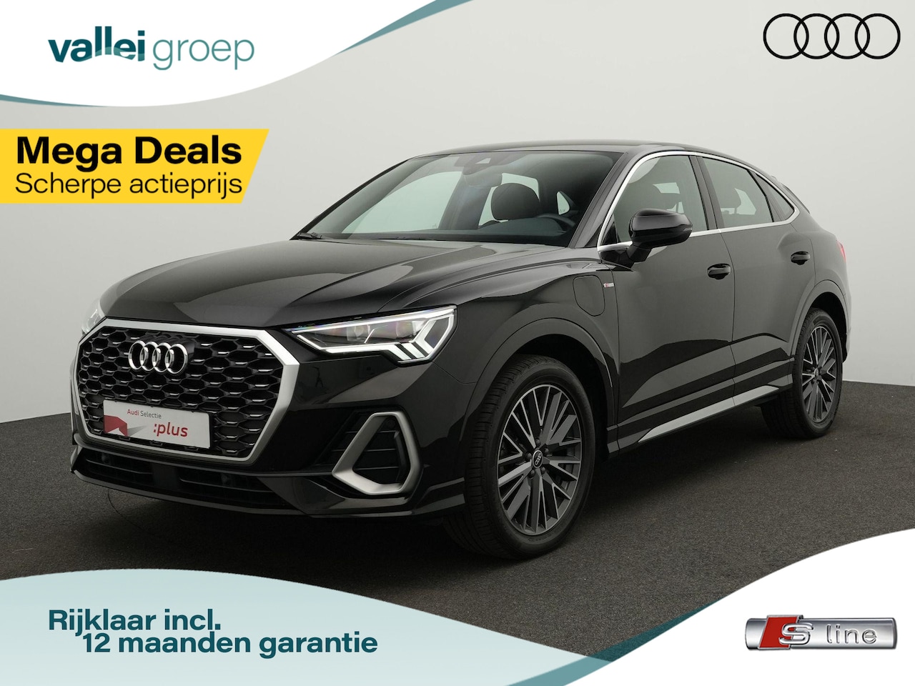 Audi Q3 Sportback - 45 TFSI e 245 pk S-tronic S Edition / S-Line | Bang & Olufsen | Stoelverwarming | Parkeers - AutoWereld.nl