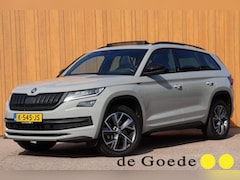 Skoda Kodiaq - 1.5 TSI Sportline Business 7p. org-nl schuifdak leer/alc+vw+mem trekhaak