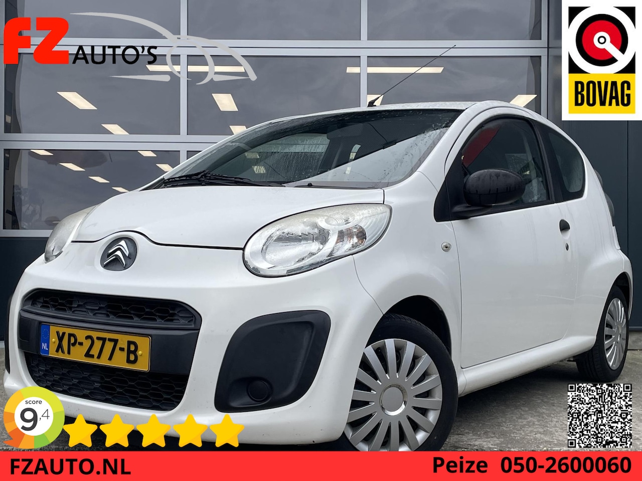 Citroën C1 - 1.0 Attraction - Radio/CD-speler - Stuurbekrachtiging - AutoWereld.nl