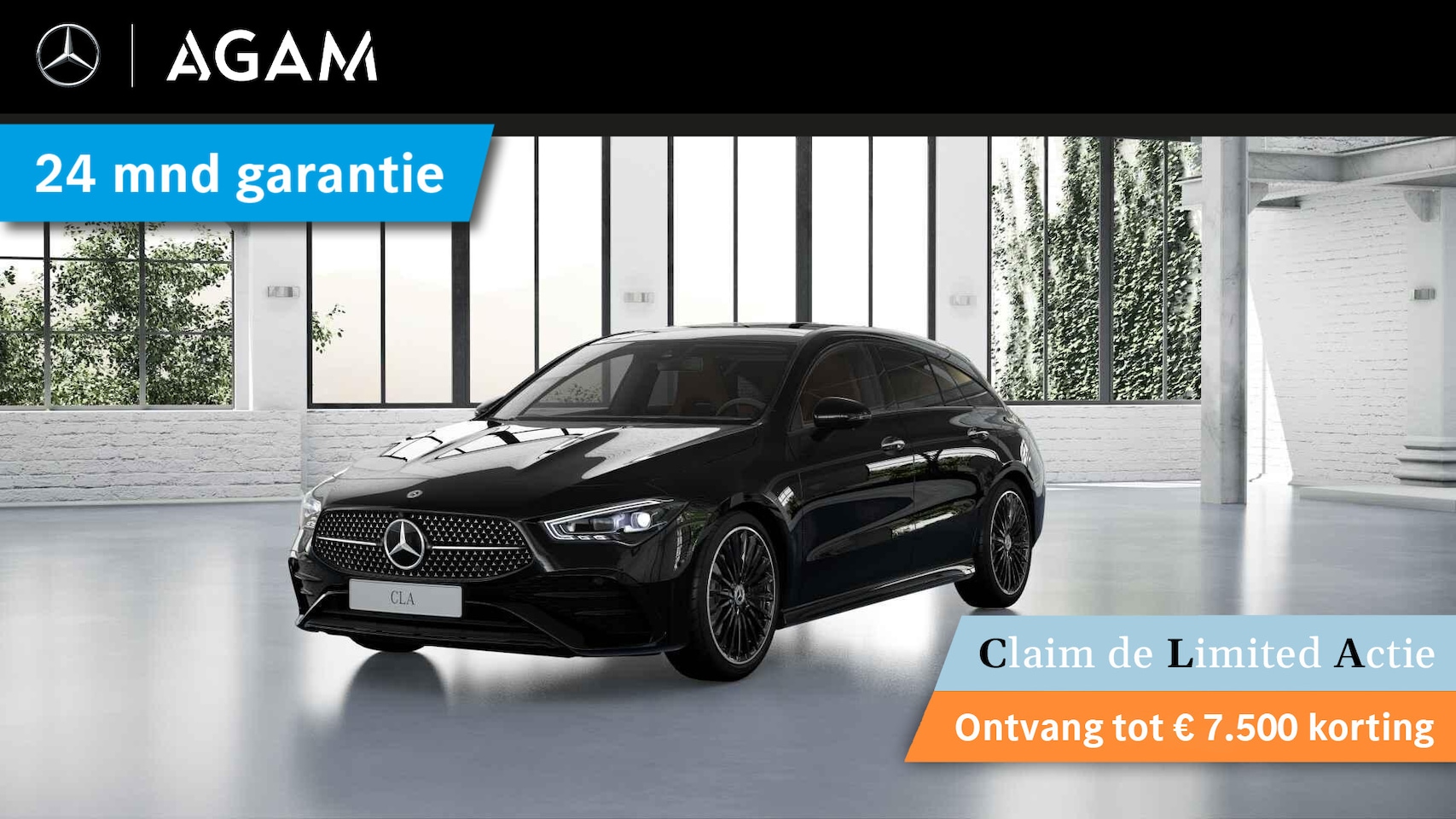 Mercedes-Benz CLA-klasse Shooting Brake - 180 Star Edition AMG Limited Panorama dak - AutoWereld.nl