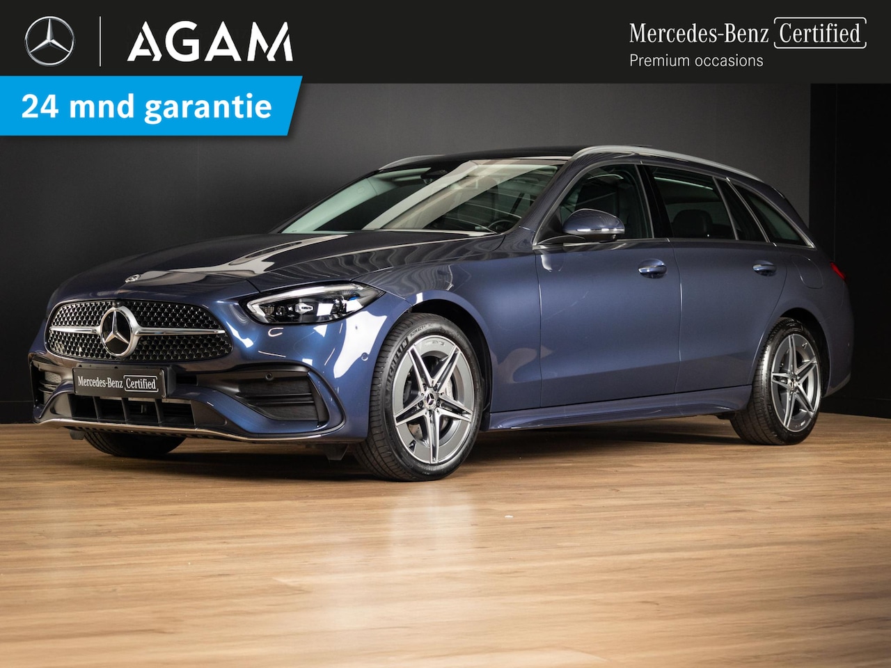 Mercedes-Benz C-klasse Estate - 300 e AMG Line Premium | Panorama dak - AutoWereld.nl