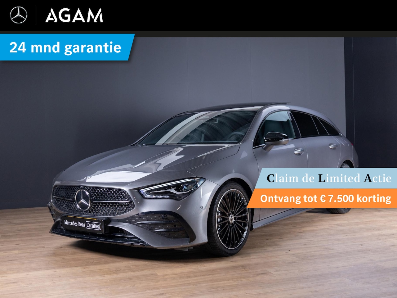 Mercedes-Benz CLA-klasse Shooting Brake - 180 Star Edition LIMITED Panorama dak - AutoWereld.nl
