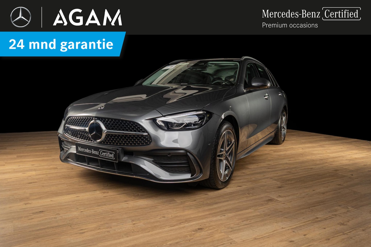 Mercedes-Benz C-klasse Estate - 300 e AMG Line Panorama dak | Trekhaak - AutoWereld.nl