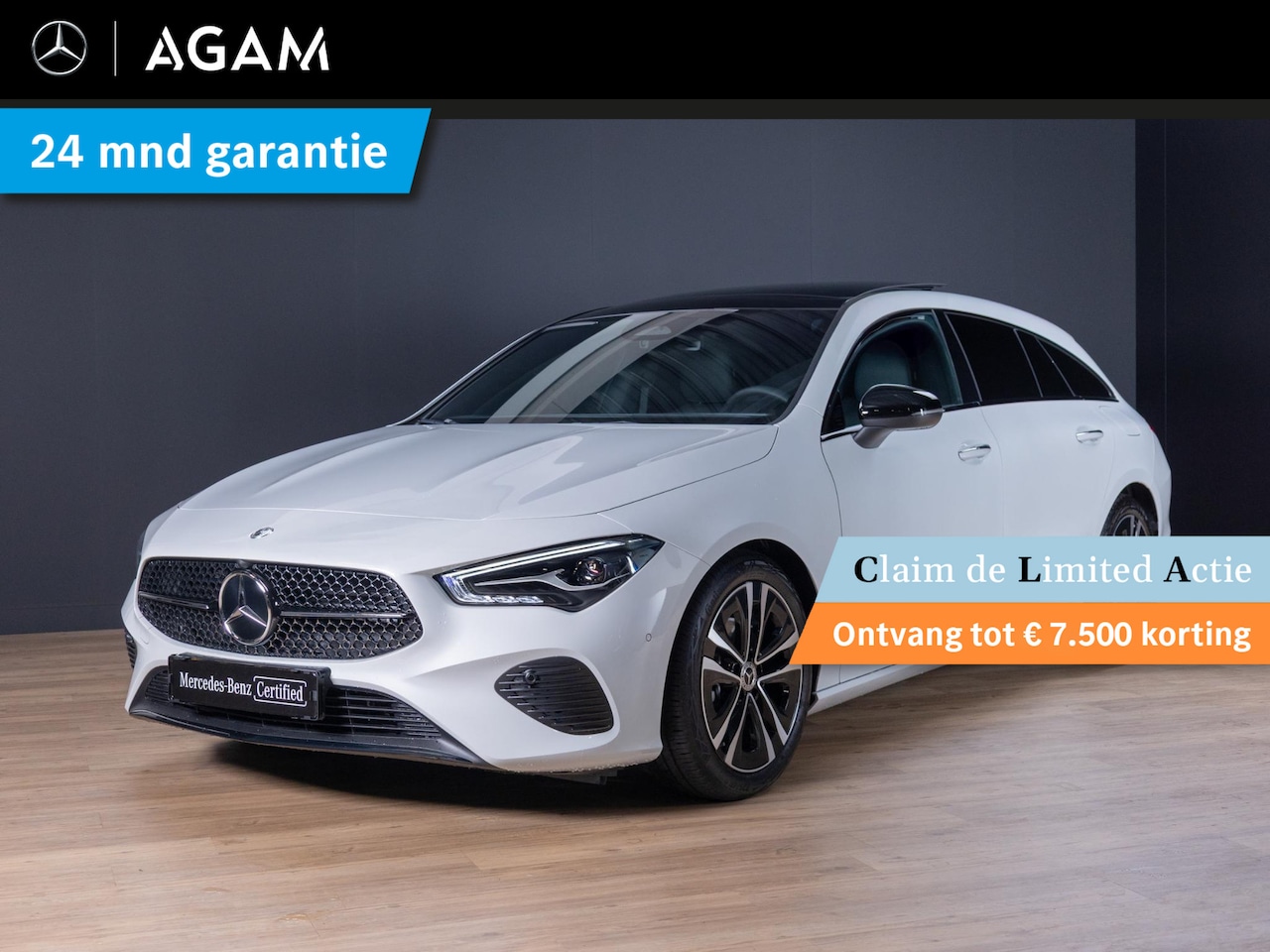Mercedes-Benz CLA-klasse Shooting Brake - 200 Luxury Line Panorama dak - AutoWereld.nl