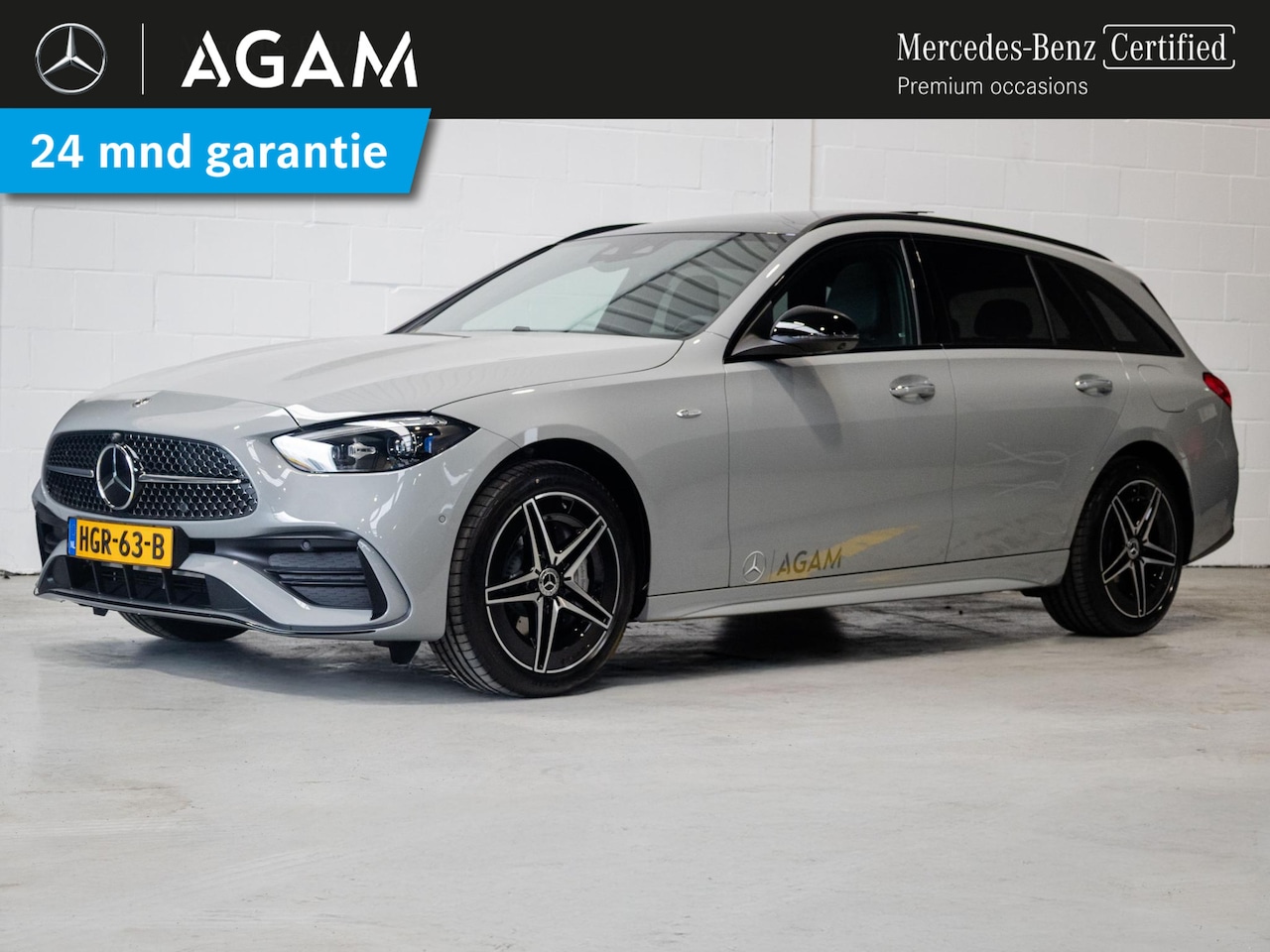 Mercedes-Benz C-klasse Estate - 300 e Star Edition AMG Line Plus Panorama dak | Trekhaak - AutoWereld.nl
