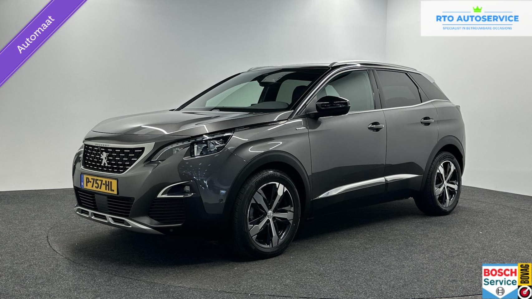 Peugeot 3008 - 1.6 PureTech GT Line CAMERA PANO TREKHAAK - AutoWereld.nl