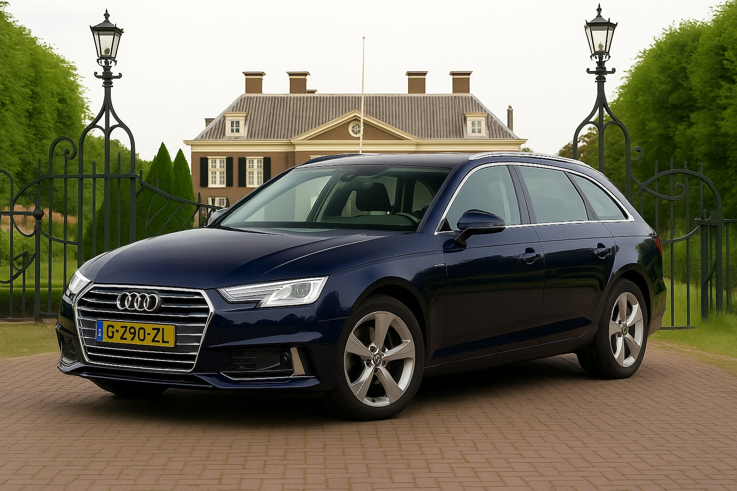 Audi A4 Avant - 40 TFSI 190PK SPORT S-LINE NL-AUTO! | DEALER OH! | LEDER / ALCANTARA | ALL-SEASON BANDEN | - AutoWereld.nl