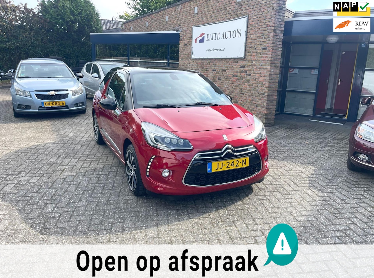 DS 3 - /Zeer mooie DS3/airco/navi/Cruise control/Sportstoelen/lage km+NAP/apk!! - AutoWereld.nl