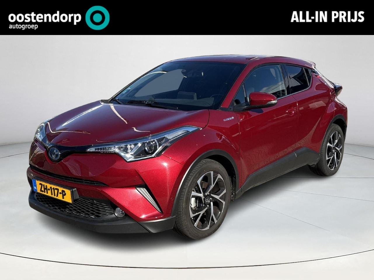 Toyota C-HR - 1.8 Hybrid Style | Stoelverwarming | Navigatie |Leder| Rijklaarprijs! - AutoWereld.nl