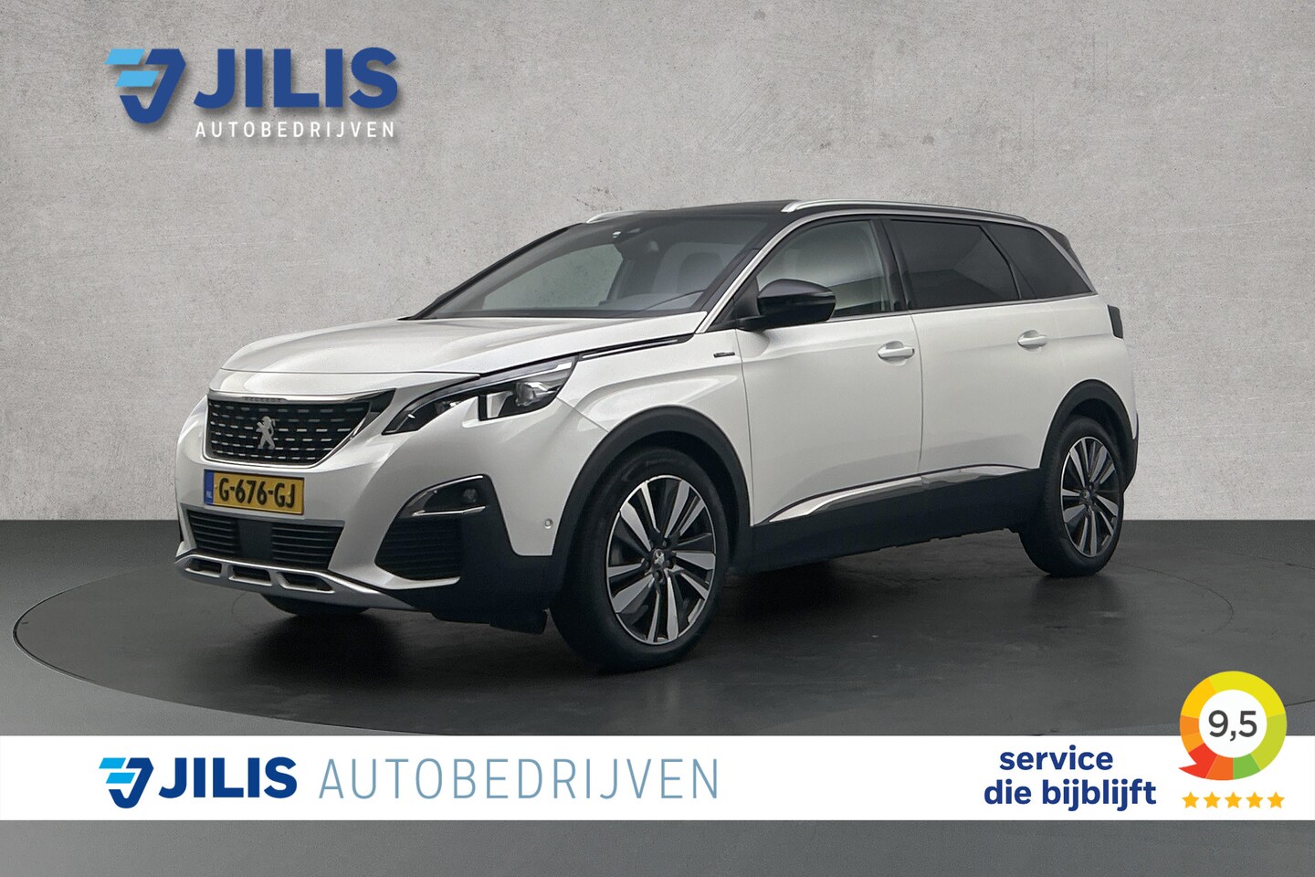 Peugeot 5008 - 1.2 PureTech Blue Lease GT-Line | Camera | Panoramadak | LED | Lederen bekleding - AutoWereld.nl