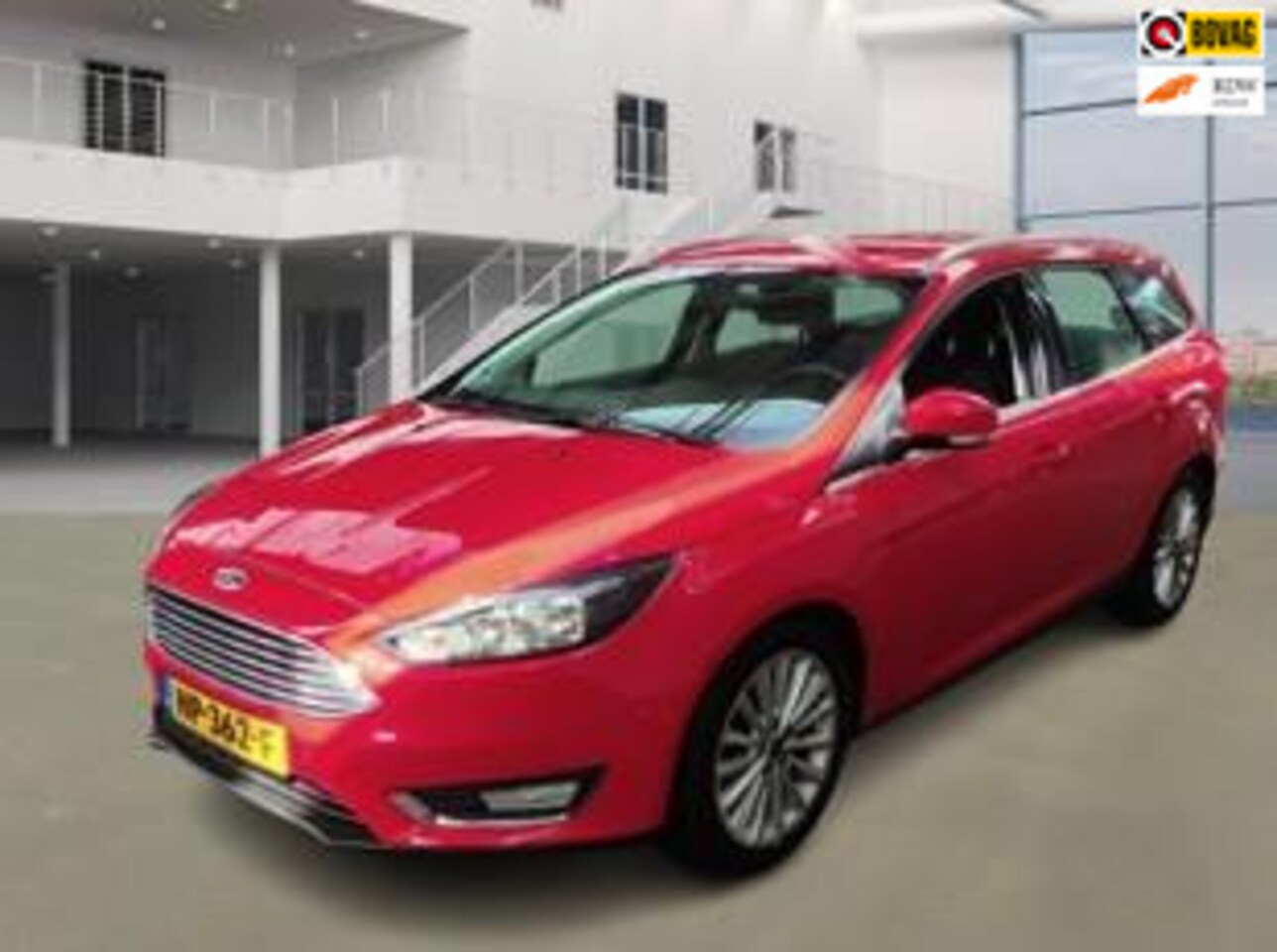 Ford Focus Wagon - 1.0 Titanium Edition| Navi| Cruise| Trekhaak| 125 PK - AutoWereld.nl