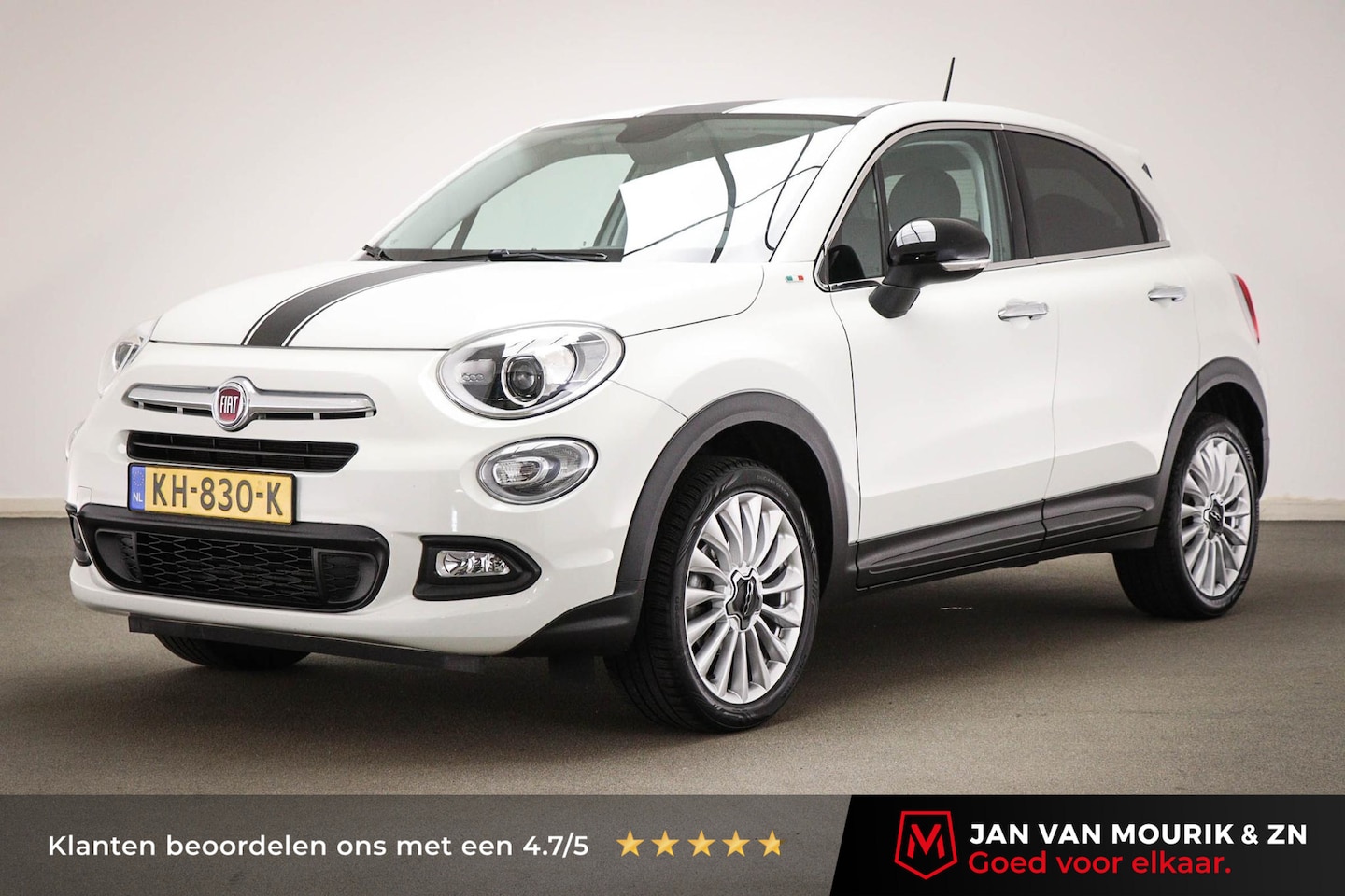 Fiat 500 X - 1.4 Turbo MultiAir Lounge | VISIBILITY PACK | DAB | NAVIGATIE | TREKHAAK - AutoWereld.nl