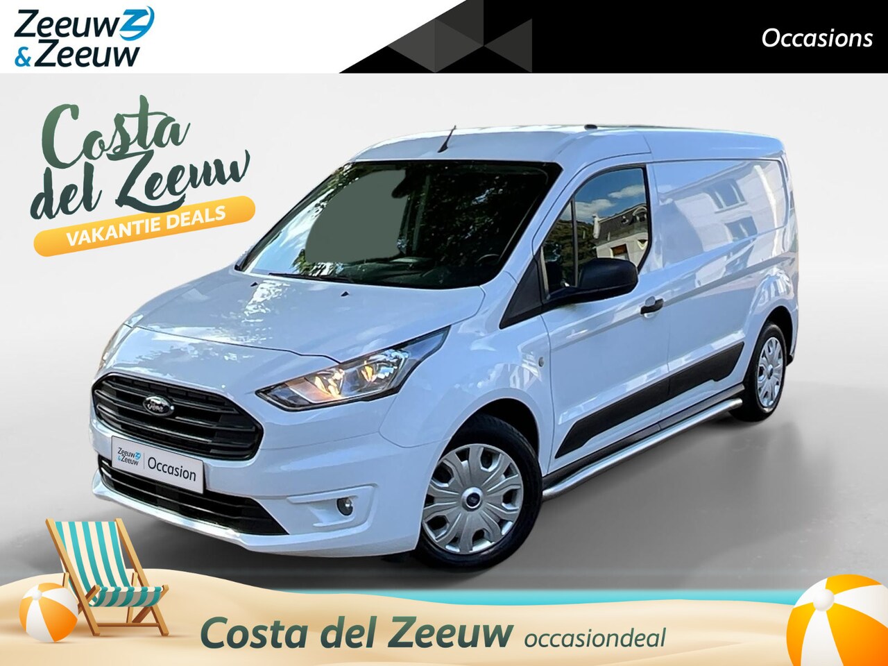 Ford Transit Connect - 1.5 EcoBlue L2 Trend HP Distributieriem reeds Vervangen | Dealer onderhouden | Parkeersens - AutoWereld.nl