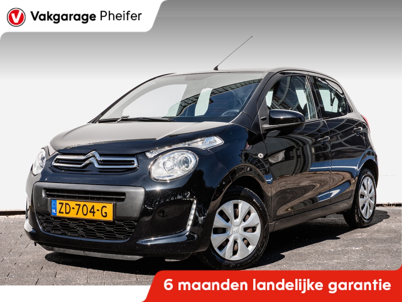 Citroën C1 - 1.0 75pk VTi Feel Airco/ Cruise control/ Tel. bluetooth/ Elek. ramen/ Isofix - AutoWereld.nl