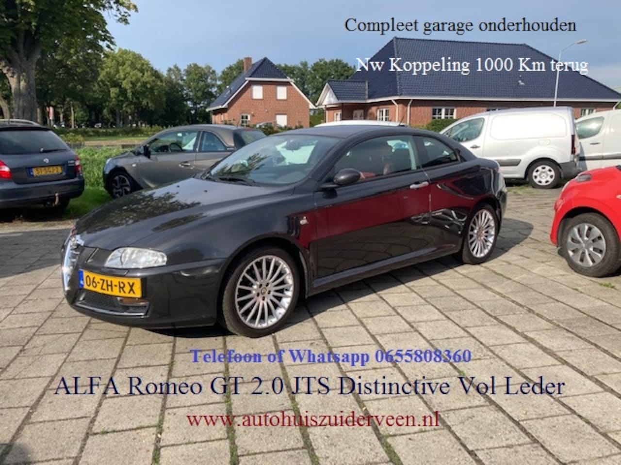 Alfa Romeo GT - Alfa-GT 2.0 JTS Distinctive Vol Leder - AutoWereld.nl